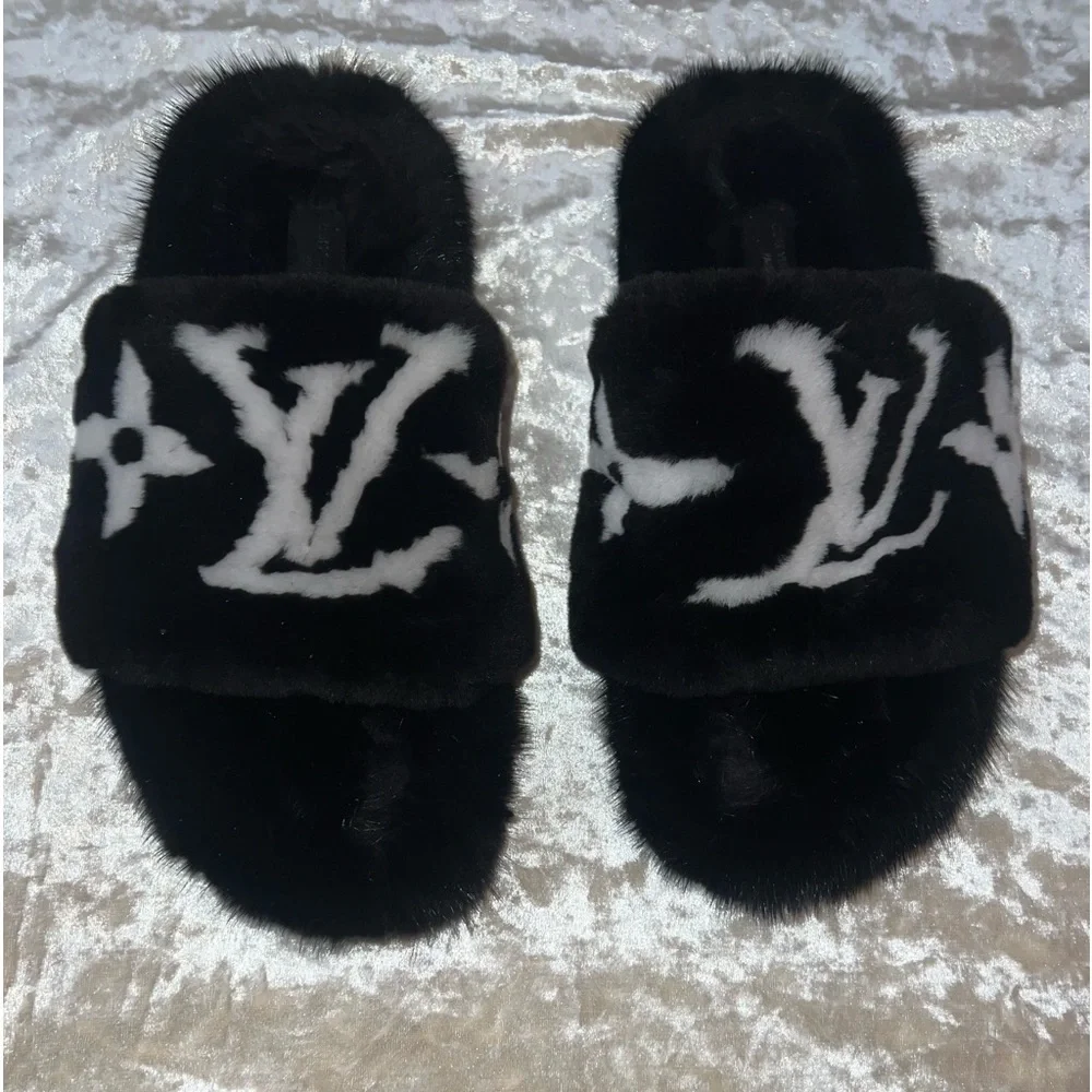 Louis Vuitton Mink Pool Pillow Comfort Mule black - Picture 3 of 9